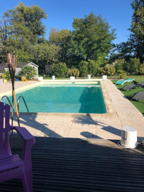 Gîte calme proche Zoo de Beauval & Châteaux, avec piscine